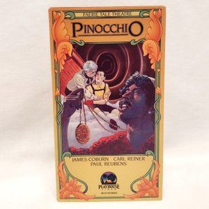 Pinocchio VHS Paul Reubens (Pee-Wee) Shelley Duvall Jim Belushi 1984 TV Episode